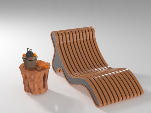  现代椅子3d模型 