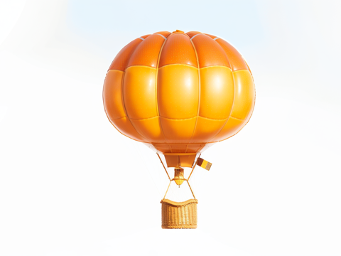 热气球su模型