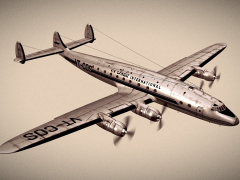  星座概念3d模型 