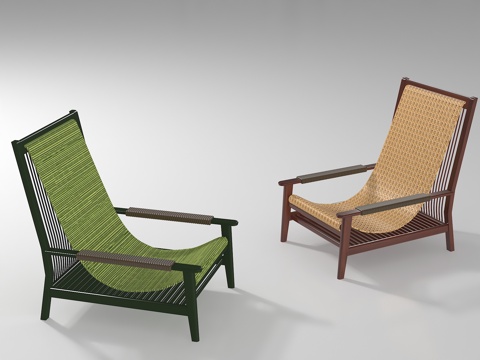  现代椅子3d模型 