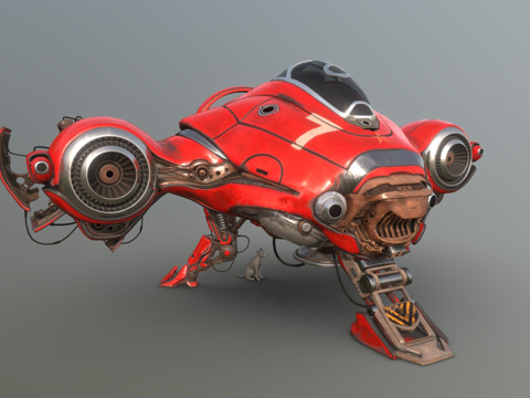  布尔迪西奥船II3d模型 