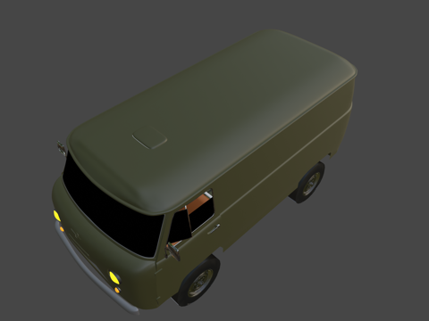  乌阿斯452（布汉卡）3d模型 