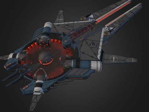  ITQ-12 RK =剃刀=3d模型 