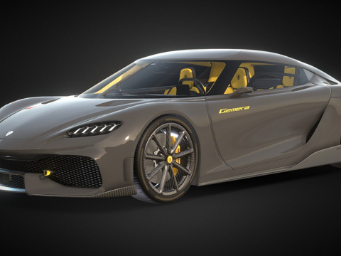  科尼赛克杰梅拉3d模型 