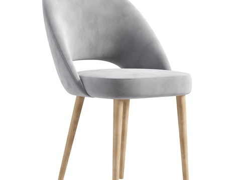  北欧简约椅子 单人椅子 简约椅子 休闲椅子 凳子 餐厅椅子3d模型 