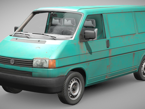  大众-运输车T43d模型 