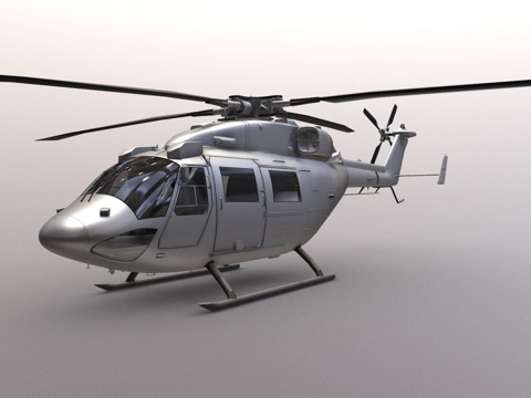  ALH北极星直升机3d模型 