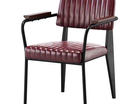  北欧简约单人椅子 椅子 简约椅子 休闲椅子 凳子 餐厅椅子3d模型 