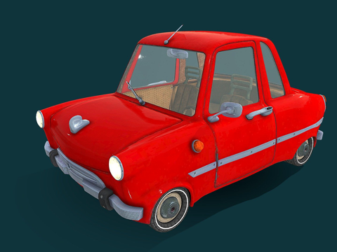  汽车纸箱（Unity（谢哈布之家））3d模型 