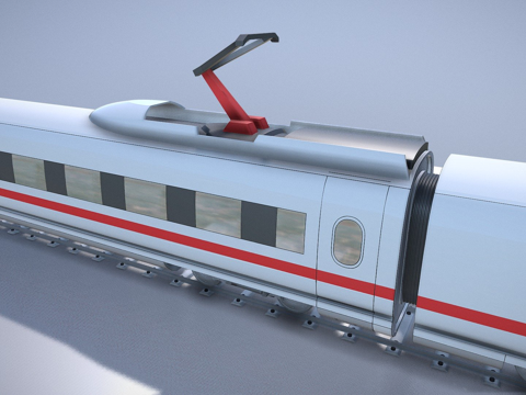  ICE 3列车（进行中-4）3d模型 