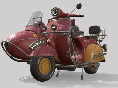  Tjapoeng Djotang 3003d模型 