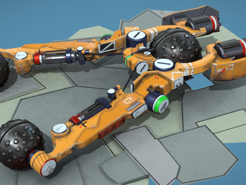  快速车辆3d模型 