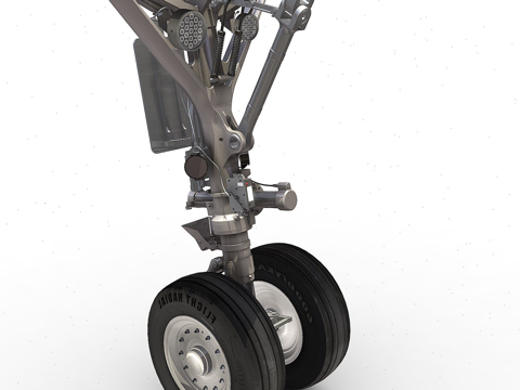  A320前起落架（NLG）3D模型FBX3d模型 