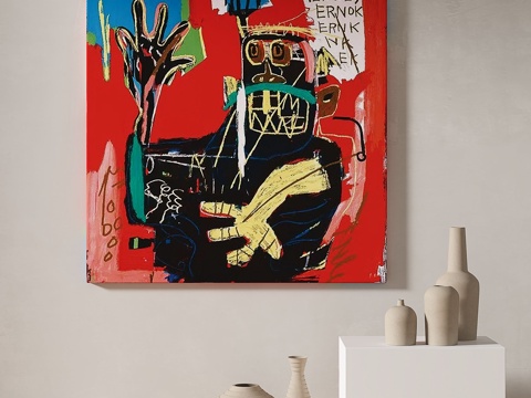  现代，简约，抽象，装饰画3d模型 