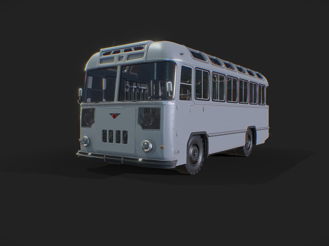  PAZ-652 (清洁)3d模型 