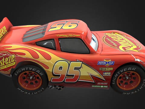  闪电麦昆3D模型3d模型 