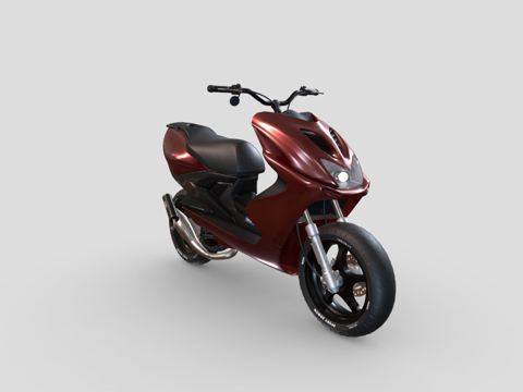  雅马哈Aero3d模型 