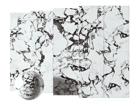  现代大理石 瓷砖 地砖 石材3d模型 