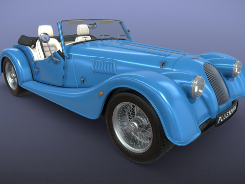  摩根加四3d模型 