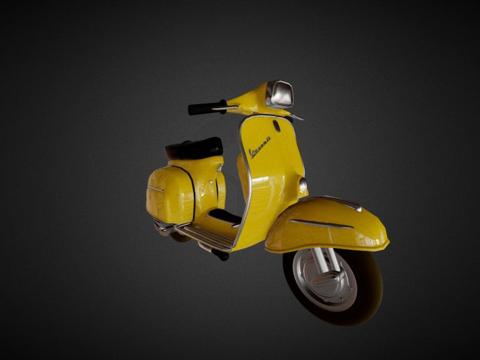  维斯帕SS180 v0913d模型 