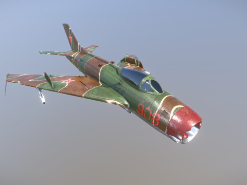  米高扬-古列维奇 MiG-193d模型 