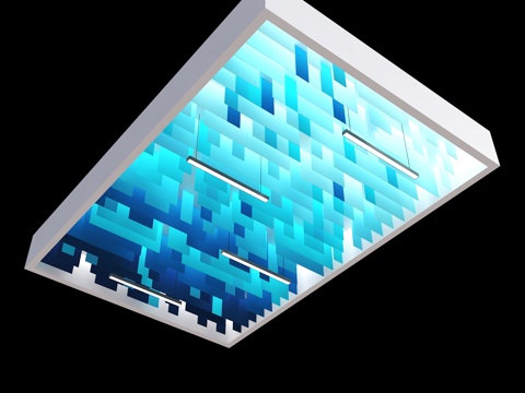 现代吊顶 简约吊顶 商业吊顶 办公吊顶 工装吊顶 渐变吊顶su模型