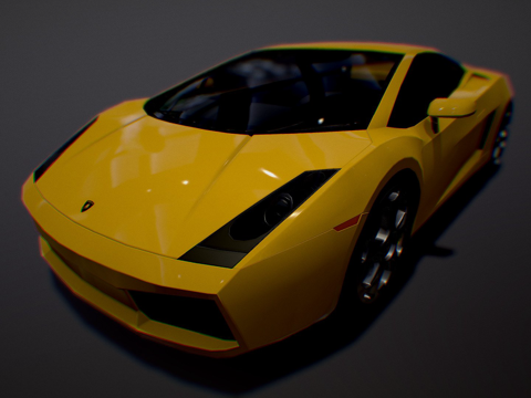  兰博基尼盖拉多20043d模型 