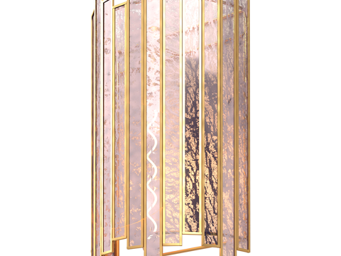  现代简约轻奢壁灯 壁灯 简约壁灯 球形壁灯 灯3d模型 