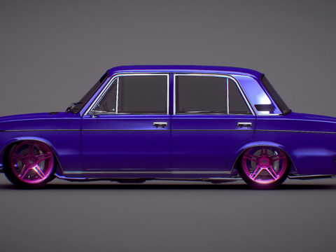  拉达 VAZ-2103 [日古利]3d模型 