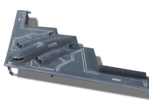  B-2幽灵喷气式战斗机3d模型 