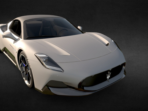  玛莎拉蒂 MC203d模型 