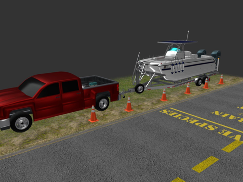  清洁、排水、干燥3d模型 