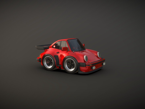  涡轮增压3d模型 