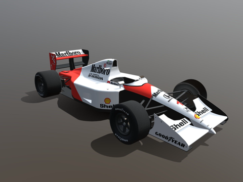  迈凯伦MP4-63d模型 