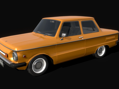  乌克兰人'79 - 低多边形模型3d模型 