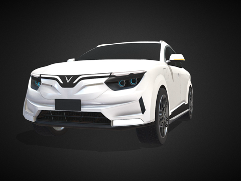 Vinfast VF8概念车3d模型 