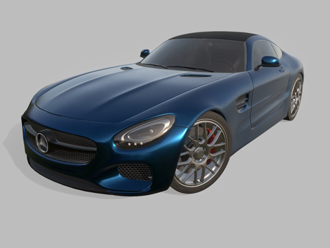  梅赛德斯-奔驰AMG-GT 20153d模型 