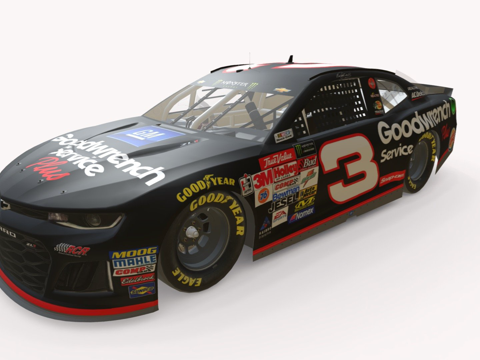  纳斯卡 Camaro ZL1 Earnhard3d模型 