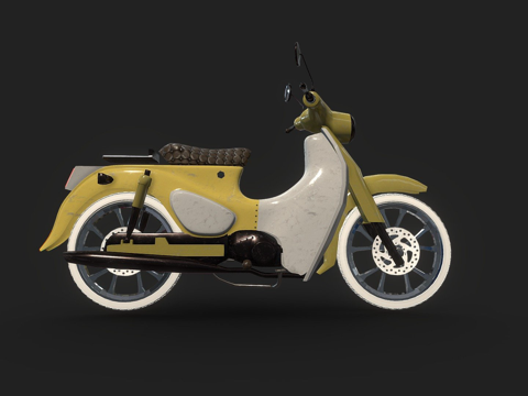  本田超级幼兽1103d模型 