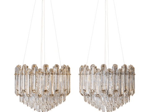  现代简约吊灯 吊灯 简约吊灯 餐厅吊灯 玻璃吊灯 轻奢吊灯3d模型 