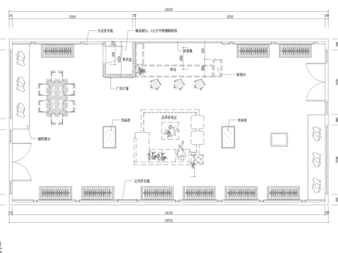 高档品牌女装男装店 最新全套 效果图 施工图设计cad施工图