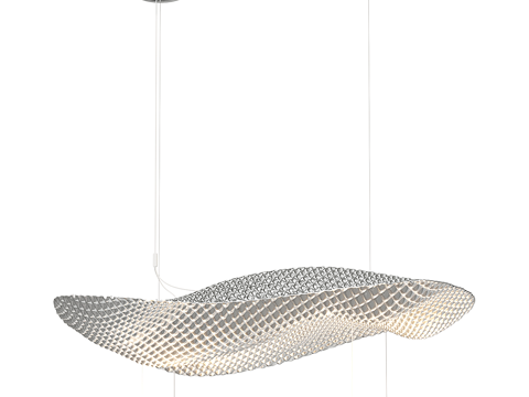  现代简约吊灯 吊灯 简约吊灯 餐厅吊灯 玻璃吊灯 轻奢吊灯3d模型 