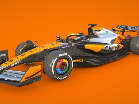  F1迈凯伦MCL383d模型 