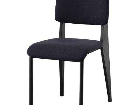  现代简约椅子 单人椅子  休闲椅子 凳子 餐厅椅子3d模型 