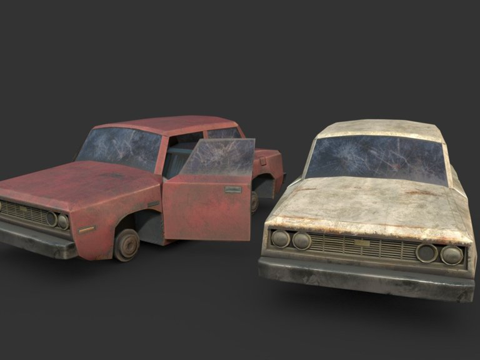  半条命2测试版汽车-重制版#23d模型 