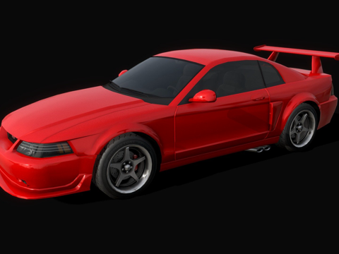  灭绝者 '00 - 低多边形模型3d模型 