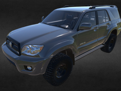  丰田4Runner3d模型 