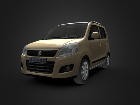  年铃木WagonR3d模型 