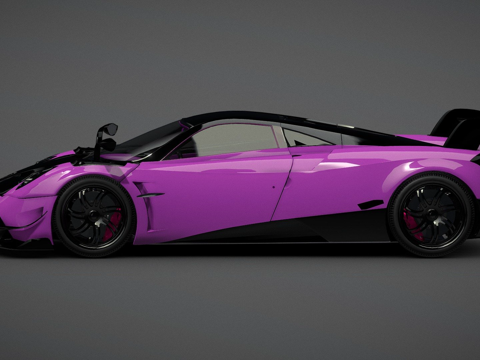  帕加尼 Huayra3d模型 