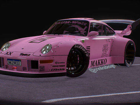 Ruf RWB =MAKKO= [33]3d模型 